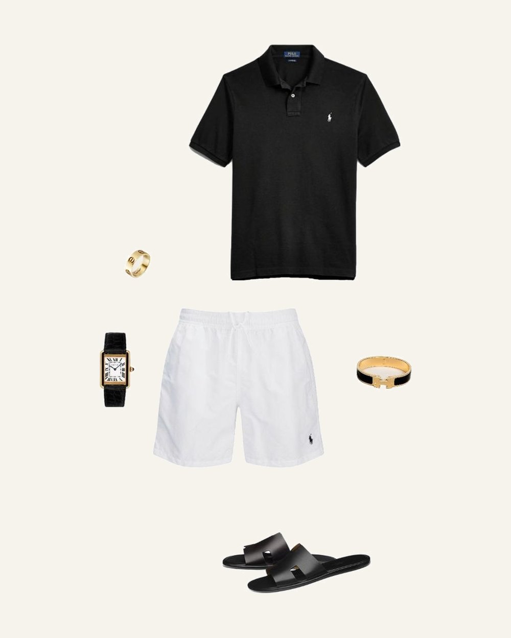 Look Black Polo